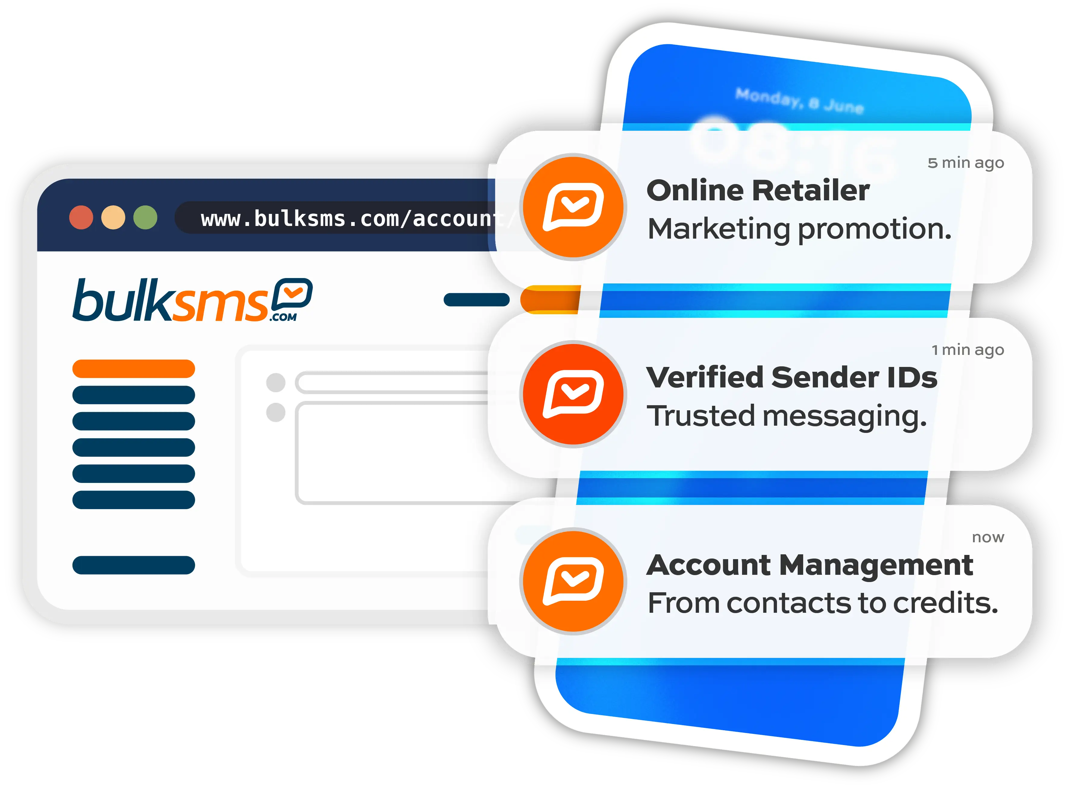BulkSMS Web to SMS