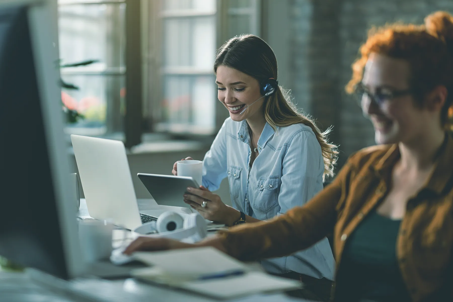 SMS messaging for contact centres