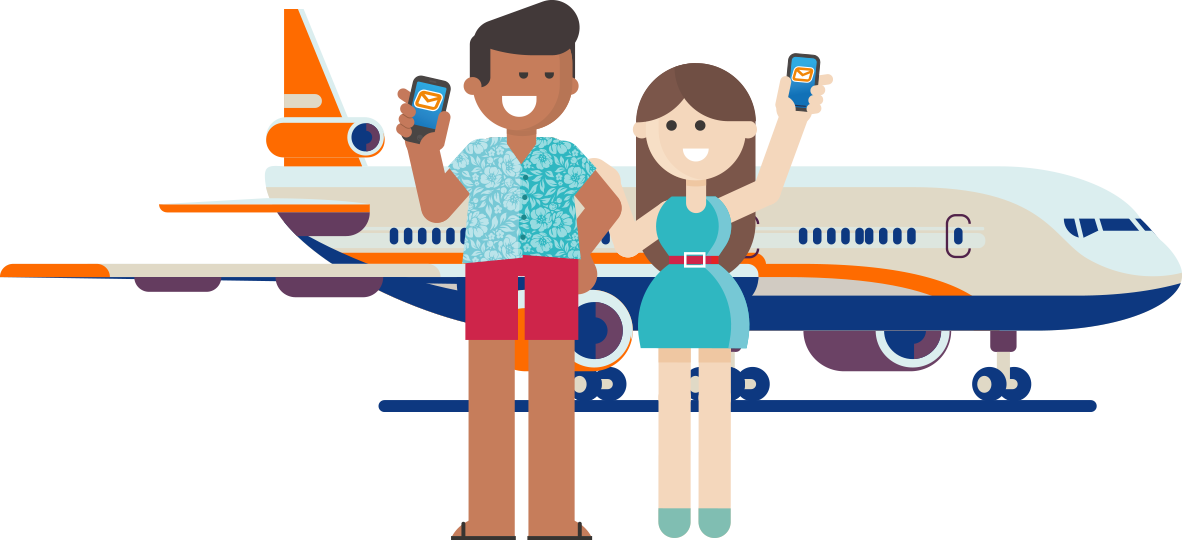 Improve your airline’s customer service with SMS